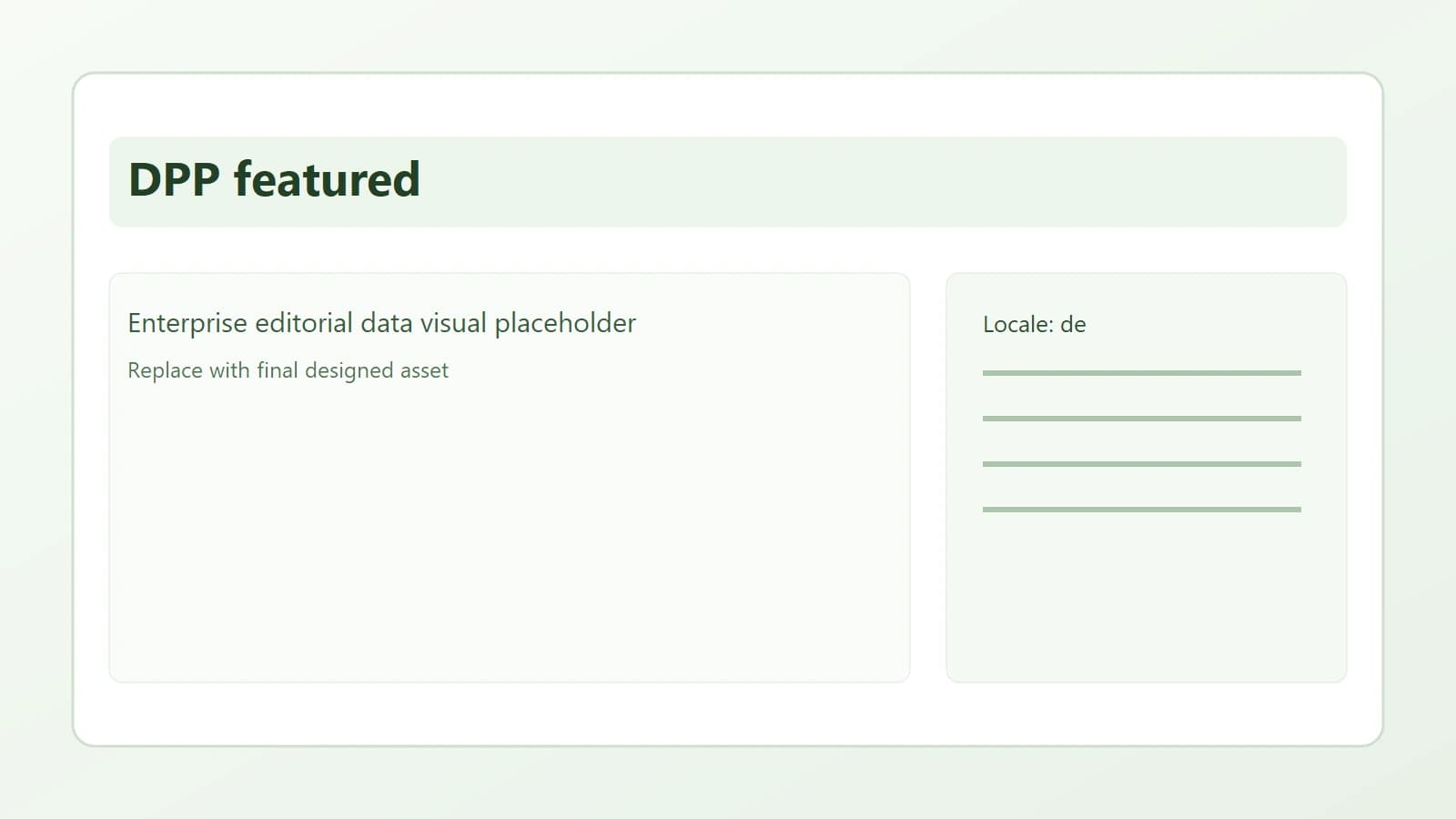 Enterprise-Dashboard fuer den digitalen Produktpass mit EU-Compliance-Zeitachse und Datensteuerung.