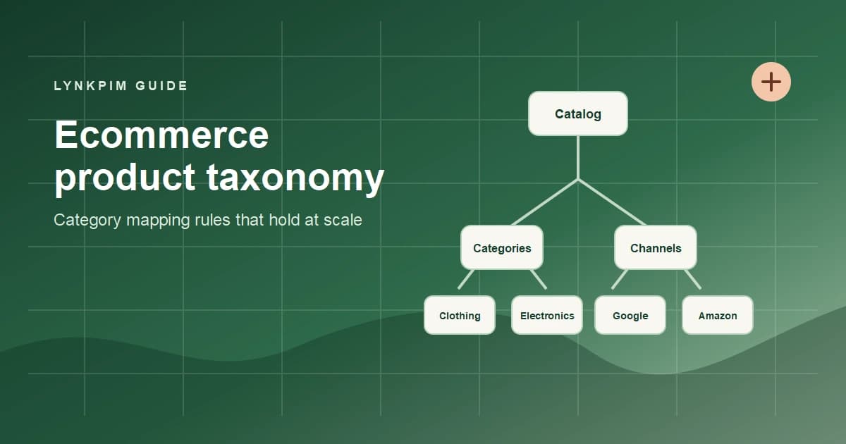 Ecommerce Product Taxonomy: Category Mapping Guide